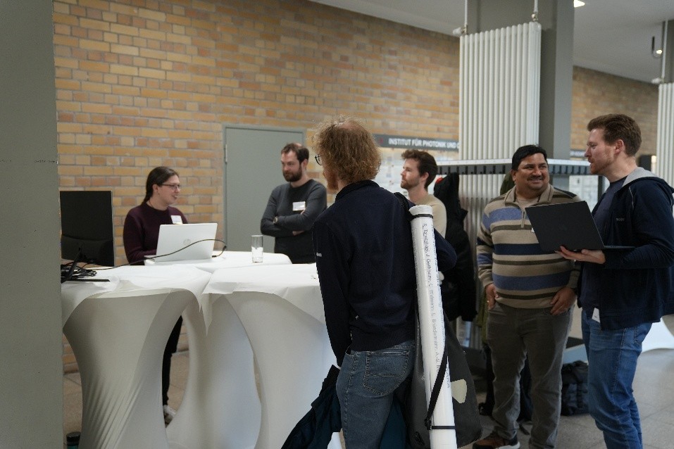 Networking during the workshop